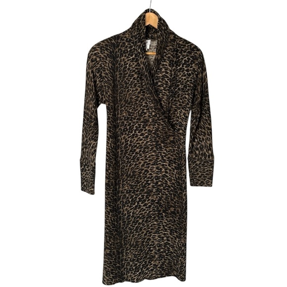Vintage BERGDORF GOODMAN, 100% Wool Dress, Italian made, US 10 - Picture 1 of 9